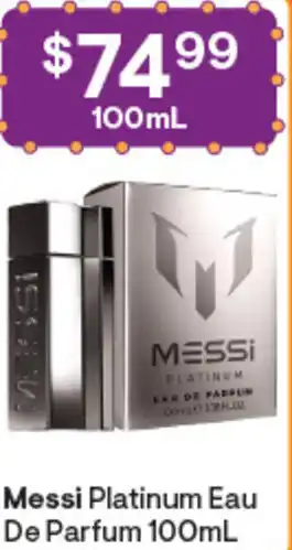 Discount Drug Stores Messi Platinum Eau De Parfum offer