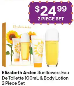 Discount Drug Stores Elizabeth Arden Sunflowers Eau De Toilette & Body Lotion offer