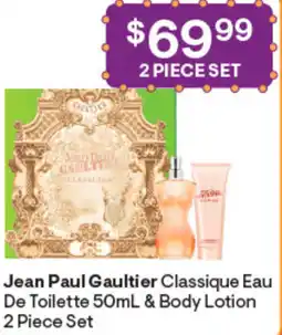 Discount Drug Stores Jean Paul Gaultier Classique Eau De Toilette & Body Lotion offer