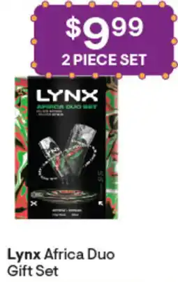 Discount Drug Stores Lynx Africa Duo Gift Set offer
