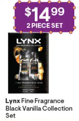 Discount Drug Stores Lynx Fine Fragrance Black Vanilla Collection Set offer