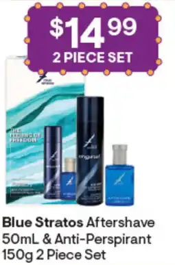 Discount Drug Stores Blue Stratos Aftershave & Anti-Perspirant offer