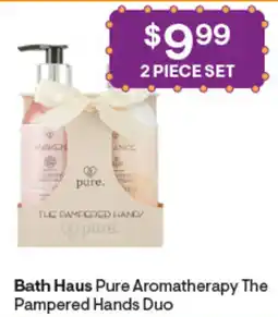 Discount Drug Stores Bath Haus Pure Aromatherapy The Pampered Hands Duo offer