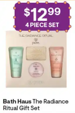 Discount Drug Stores Bath Haus The Radiance Ritual Gift Set offer