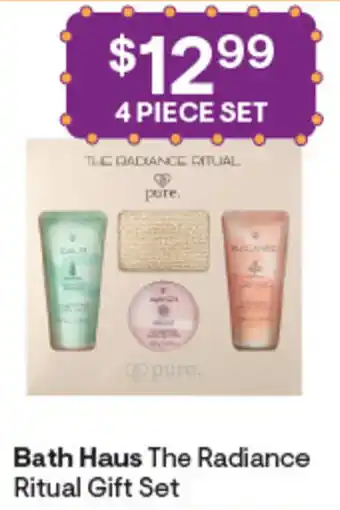 Discount Drug Stores Bath Haus The Radiance Ritual Gift Set offer