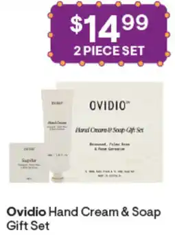 Discount Drug Stores Ovidio Hand Cream & Soap Gift Set offer