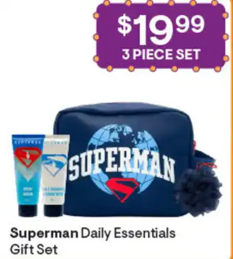 Discount Drug Stores Superman Daily Essentials Gift Set offer