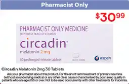 Discount Drug Stores Circadin Melatonin offer
