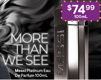 Discount Drug Stores Messi Platinum Eau De Parfum offer
