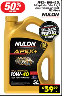 Autopro Apex+ 10w-40 offer