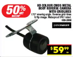 Autopro Hd colour cmos metal body reverse camera with gridlines offer