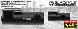 Autopro 2ch front & rear dash camera - 32gb offer