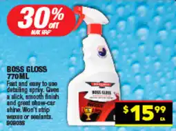 Autopro Boss gloss offer