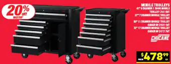 Autopro Mobile trolleys offer