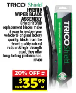 Autopro Hybrid wiper blade assembly offer