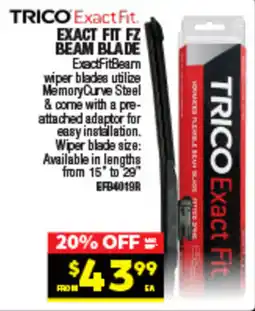 Autopro Exact fit fz beam blade offer