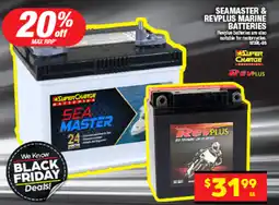 Autopro Seamaster & revplus marine batteries offer