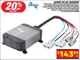 Autopro 20amp dc-dc charger offer