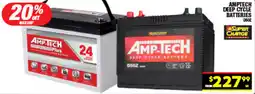 Autopro Amptech deep cycle batteries tech offer