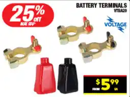 Autopro Battery terminals offer