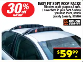 Autopro Easy fit soft roof racks offer