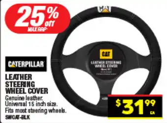 Autopro Leather steering wheel cover offer