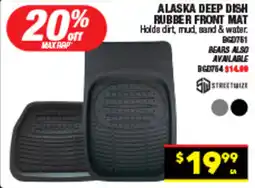 Autopro Alaska deep dish rubber front mat offer