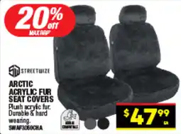 Autopro Arctic acrylic fur seat covers offer