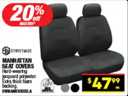 Autopro Manhattan seat covers offer