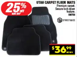 Autopro Utah carpet floor mats offer
