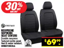 Autopro Neoprene supreme seat covers offer