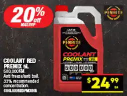 Autopro Coolant red premix offer