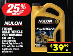 Autopro Fusion multi-vehicle performance 5w-30 offer