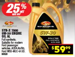 Autopro Syn-x 7000 5w-30 engine oil offer
