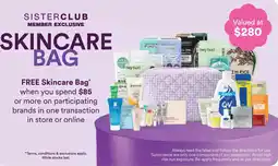 Priceline Skincare bag offer