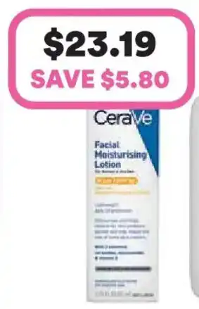 CeraVe Facial Moisturising Lotion SPF50