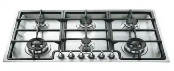 Smeg 90cm gas cooktop