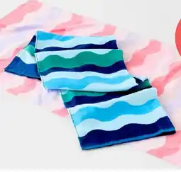 Kmart Australian Cotton Beach Towel - Wave offer