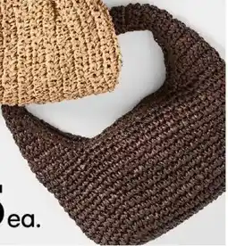 Kmart Round Straw Clutch offer