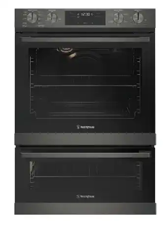 Spartan Electrical Westinghouse 60cm built-in multifunction pyrolytic steam double oven with airfry offer