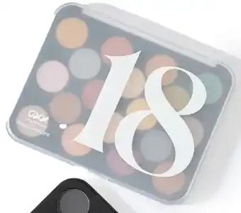 Kmart OXX Cosmetics 18 Shades Eyeshadow Palette offer