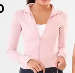 Kmart Active Womens Long Sleeve Ultrasoft Jacket offer