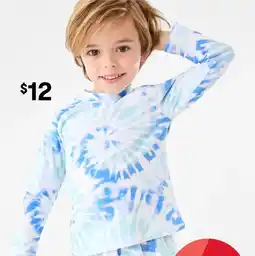 Kmart Printed long sleeve rash vest offer