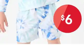 Kmart Printed boardshorts offer