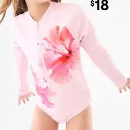 Kmart Long Sleeve Zip Swimsuit offer