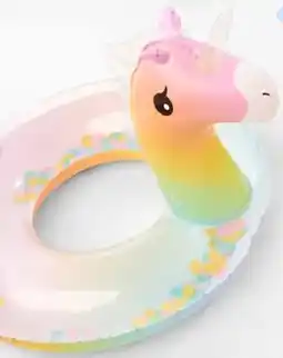Kmart Inflatable Unicorn Swim Ring offer