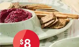 Kmart Green Glaze Chip n' Dip Plate offer