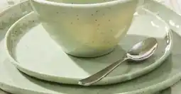 Kmart Green Glazed Look Platter offer