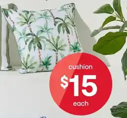 Kmart Outdoor Palm Cushion offer