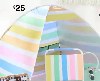 Pop up beach shelter